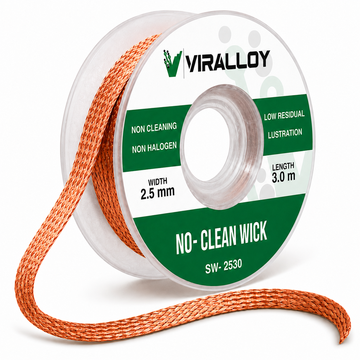 No-Clean Solder Wick